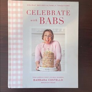 Celebrate with Babs Cookbook - Pink and White